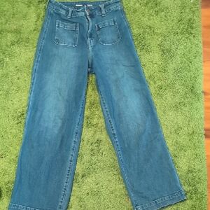 Old Navy Women's Extra High-Rise Wide Leg Jeans